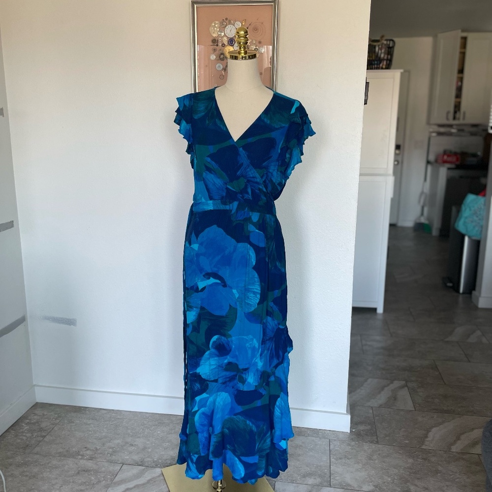 Wrap Floral Dress